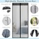FITTO Magic Mesh Hands-Free Retractable Screen Door &ndash; Magnetic Closure, Easy Installation, Bug Protection, Fits Most Doors