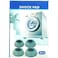 FITTO Anti Vibration Pads for Washer Dryer – 4pc Set, Slip Resistant, Noise & Vibration Reducing Rubber Feet, Shock Absorbing, Durable Washer Accessories - Grey