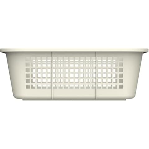 FITTO Mini Storage Basket Small &ndash; Off White Fruit Tray for Washing, Storing, and Serving, Easy Drainage, Nestable, Food Safe
