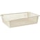 FITTO Mini Storage Basket Small &ndash; Off White Fruit Tray for Washing, Storing, and Serving, Easy Drainage, Nestable, Food Safe
