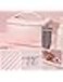 FITTO Pink Makeup Bag, Large Capacity Travel Cosmetic Bag, Portable Toiletry Organizer for Women, Waterproof Storage Pouch with Compartments, Durable and Lightweight Vanity Case,Assorted Colors