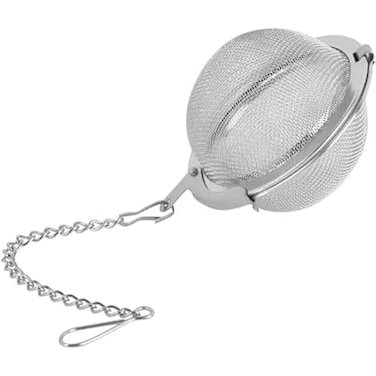 FITTO Tea Strainer, 5.3 cm Stainless Steel Tea Ball Infuser for Loose Tea Leaves, Herb, and Fruit &ndash; Fine Mesh Tea Filter for Perfect Steeping