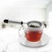 FITTO Stainless Steel Pipe Handle Tea Strainer, 7 cm – Durable Fine Mesh for Loose Leaf Tea, Herbal Infusions, and Straining, Easy-to-Use, Ideal Kitchen Tool for Perfect Tea Brewing