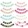 FITTO Candy Bar Fishtail String Flag Pink Golden Banner Wedding Decorative for DIY Making, Kids, Women's & Men's Birthday Party Decor Tools