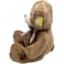Fitto 35 cm Brown Teddy Bear Plush Toy - Stuffed Soft Animal for Kids and Home Decor