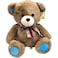 Fitto 35 cm Brown Teddy Bear Plush Toy - Stuffed Soft Animal for Kids and Home Decor