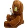 Fitto Dark Brown Teddy Bear 35cm - Plush Stuffed Animal for Kids, Home Decor