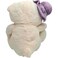 Fitto 35 cm White & Purple Teddy Bear with Cap - Plush Stuffed Animal Toy for Kids, Collectible Cuddly Bear