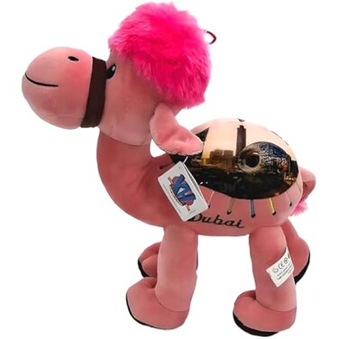 Fitto Light Pink Camel 25 cm Decorative Figurine &ndash; Arabian Animal Home Accent