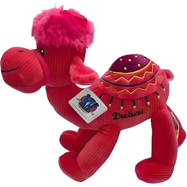 Fitto Pink Camel 20 cm Decorative Figurine for Home Decor, Novelty Camel plush toy