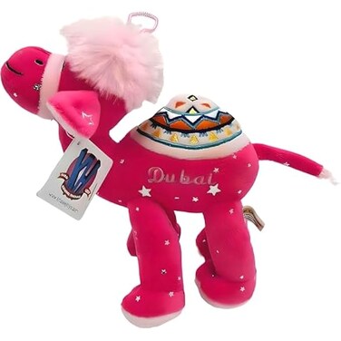 Fitto Pink Camel 20 cm Figurine - Decorative Camel Sculpture for Home, Office, Living Room