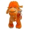 Fitto Orange Camel 20 cm Figurine - Decorative Camel Sculpture for Home, Office, Living Room