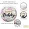 Fitto Foil Balloon 18 inch Happy Birthday Decor for Birthday Party, Indoor Outdoor Party Supplies, Kids &amp; Adult Celebrations