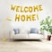 Fitto 40cm Welcome Home Letter Balloons &ndash; Gold Alphabet Foil Mylar for Welcome Party, Home &amp; Event Decoration, UAE
