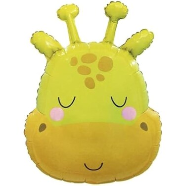 Fitto Jungle Safari Balloon 24" for Kids Birthday Party Decor Giraffe &ndash; Jungle Theme Party Supplies for UAE