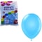Fitto Matte Blue Latex Balloons 12 Inch 50 Pieces - Non-Toxic Durable Party Balloons for Weddings, Birthdays, Baby Showers, Special Occasions