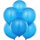 Fitto Matte Blue Latex Balloons 12 Inch 50 Pieces - Non-Toxic Durable Party Balloons for Weddings, Birthdays, Baby Showers, Special Occasions