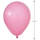 Fitto Latex Party Standard Balloons 100 Pcs, 12 Inch Pink Latex Balloons for Weddings, Birthdays & Special Occasions, Party Decorations