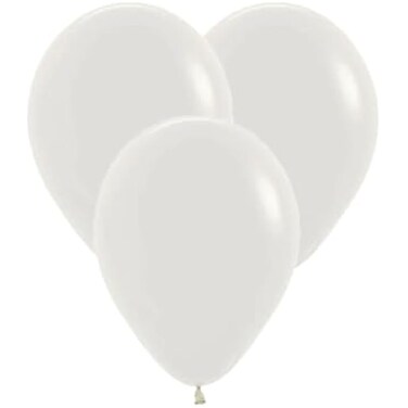 Fitto Latex Party Balloons 100 Pcs 12 Inch for Weddings, Birthdays &amp; Events, Light White, Amazon.ae Event Decor