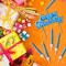 Fitto Blue Birthday Cake Candles Set, 10-Pack Spiral & Happy Birthday Letter Candles for Cake & Party Decoration