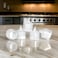 Fitto 6 Pcs Flameless LED Candles, Decorative Tealight for Home D&eacute;cor, Warm White Battery Operated Indoor Ambiance Lights