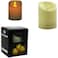 Fitto LED Plastic Candle 7.5x12cm &ndash; Warm Color Soft Glow Flameless Decor Light for Home, Bedroom, Party &amp; Holiday
