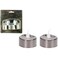 Fitto 2 Piece Multi LED Light Candles Battery Operated Flameless Decorative LED Candle for Home Wedding Event