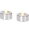 Fitto 2 Piece Multi LED Light Candles Battery Operated Flameless Decorative LED Candle for Home Wedding Event