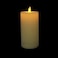 Fitto LED Flameless Candle &ndash; Smokeless Home Decor, Birthday &amp; Christmas, Warm LED 7.5x15 cm