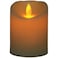 Fitto LED Plastic Candle &ndash; Warm Soft Glow Battery Operated Decorative Light for Home, Bedroom, Party &amp; Holiday D&eacute;cor, 7.5x10cm