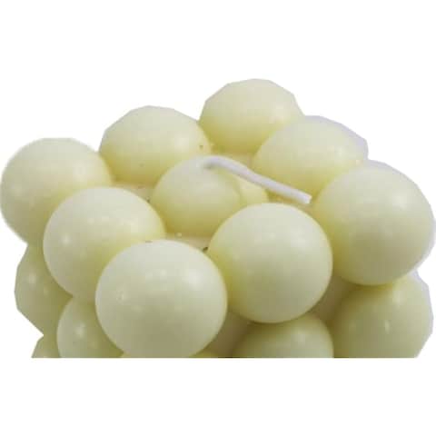 Fitto Stylish Bubble Candle 5.6x5.3cm Decorative Home Décor Candle for Relaxation & Ambience