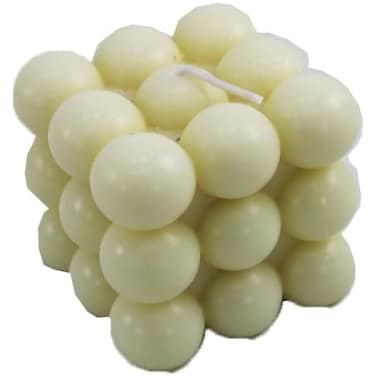 Fitto Stylish Bubble Candle 5.6x5.3cm Decorative Home Décor Candle for Relaxation & Ambience