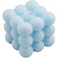Fitto Blue Bubble Candle 5x6x5.3cm &ndash; Trendy Home D&eacute;cor &amp; Relaxation Candle for Gifts