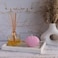 Fitto Unique Light Candle in Seashell Design Pink &ndash; Decorative Candle Light for Home &amp; Beach Decor 8.5x4.6x6cm