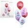 Fitto Happy Birthday 12 Inch Balloons 6 Piece Pack - Birthday Party Decor, Celebration Balloons