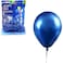 Fitto Green Latex Balloon 12 Inch 2.8gms Pack of 100 Metallic Light Blue