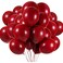 Fitto 12 Inch Chrome Balloon Red 2.8g Pack of 40