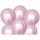 Fitto 12 Inch Chrome Balloon Light Pink, 40 Pack, 2.80g Each