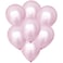 Fitto 12 Inch Chrome Balloon Light Pink, 40 Pack, 2.80g Each