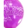 Fitto It's a Girl 12 Inch Balloons Pack of 6 Pink Party Decorations