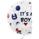 Fitto It's a boy Boy Blue Transparent Balloon 45cm