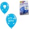 Fitto It's a Boy Balloons 12 Inch 12 Pcs Per Card - Boys Party Decor