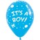 Fitto It's a Boy Balloons 12 Inch 12 Pcs Per Card - Boys Party Decor