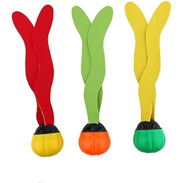 Fitto 4pcs Seaweed Underwater Swimming Pool Toy for Kids &ndash; Floating Water Fun Accessories