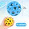 Fitto Extreme High Bouncing Ball &ndash; Moon Ball, High Pop Bouncing Space Ball &amp; Foam Bounce Sensory Toy for Kids, Indoor/Outdoor Play, Durable, Lightweight, Pack of 4