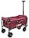 Fitto Foldable Utility Cart 145L 59x33x45cm Storage Organizer for Home, Office, Garage