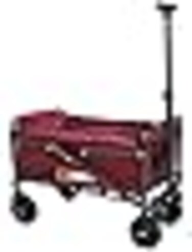 Fitto Foldable Utility Cart 145L 59x33x45cm Storage Organizer for Home, Office, Garage