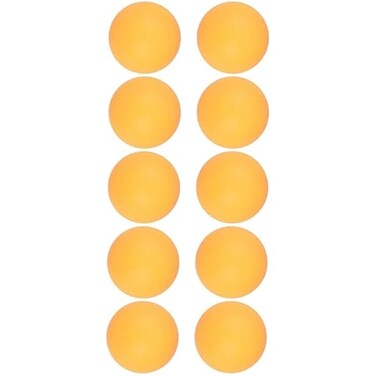 Fitto Table Tennis Balls 10PCS/Card &ndash; White &amp; Orange Indoor Outdoor Ping Pong Balls, Sport &amp; Recreational Game Accessories