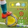 Fitto Mini Football Toy Assorted Colors Soccer Ball for Kids &amp; Adults Indoor Outdoor Play Fun Sports Ball