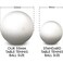 Fitto Table Tennis Balls 12 Pack Jumbo White &ndash; Training &amp; Toss Game Practice Balls for Table Tennis, Sports, Recreation
